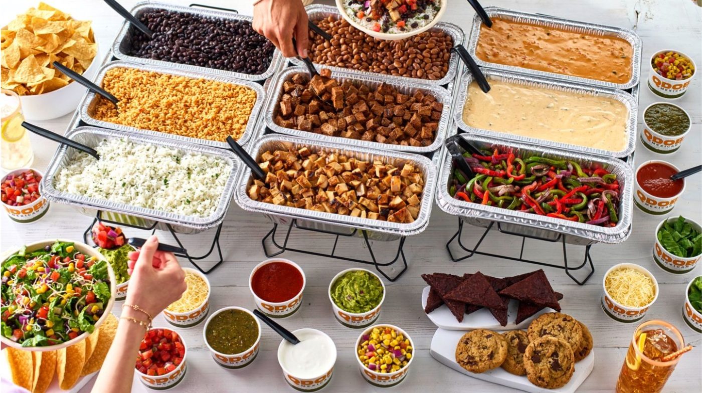 QDOBA Catering Hot Bar
